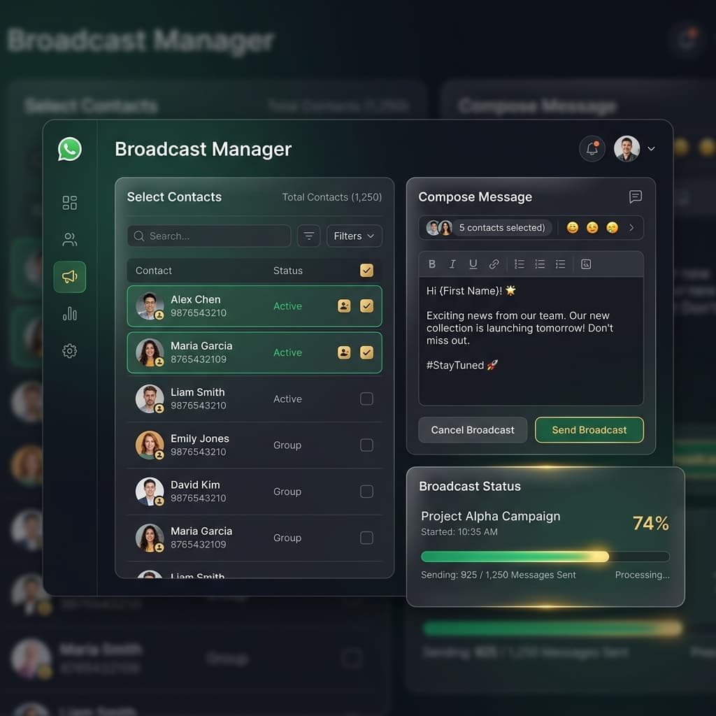 Broadcast & Blast